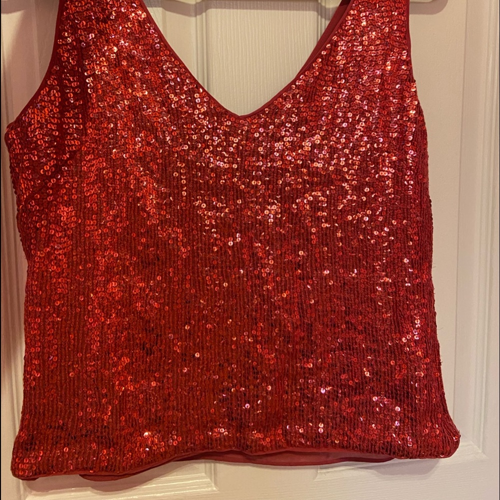 Pink Banana Republic blouse